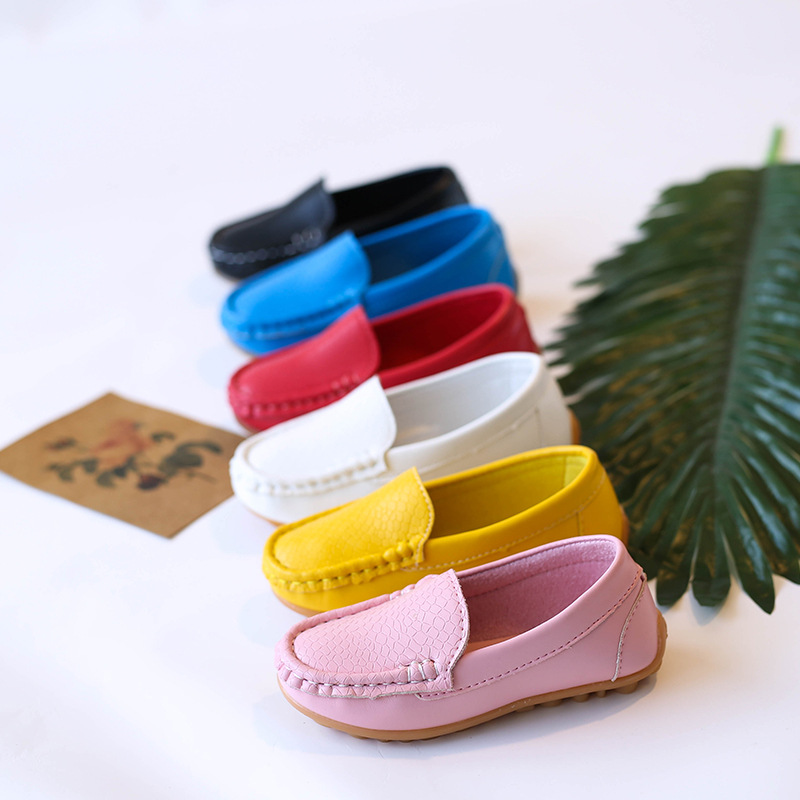 Children s shoes Korean version one foot candy color beanie shoes baby