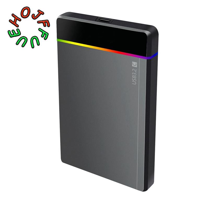 Tool-Free 2.5 Inch HDD/SSD External Enclosure with RGB Lighting, to USB3.2 Gen1, Up to 5Gbps Data Transfer Presyo 315 Piso*Libreng Shipping