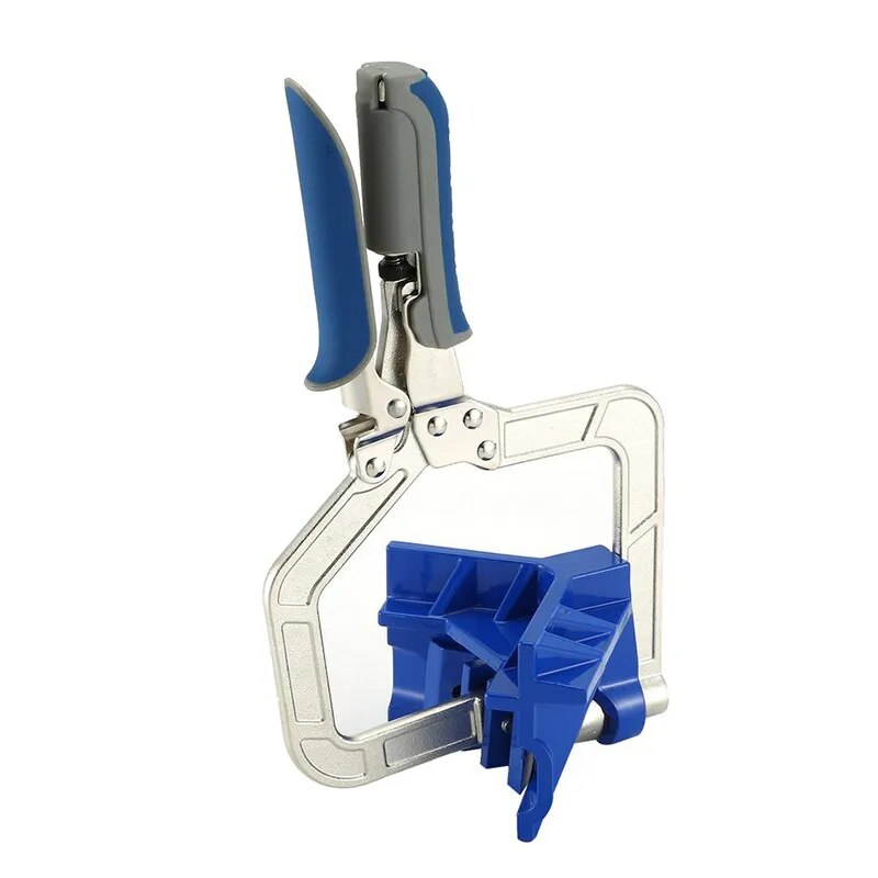 yingke New Auto-Adjustable 90 Degree Right Angle Woodworking Clamp Quick Clamp Pliers Picture Frame Corner Clip Hand Tool T-Clamp