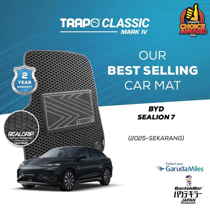 KARPET MOBIL TRAPO BYD SEALION 7 (2025-SEKARANG) KARPET BYD SEALION 7 FULLSET - RED MARKEET Harga  3,319,000 Ringgit*Penghantaran Percuma