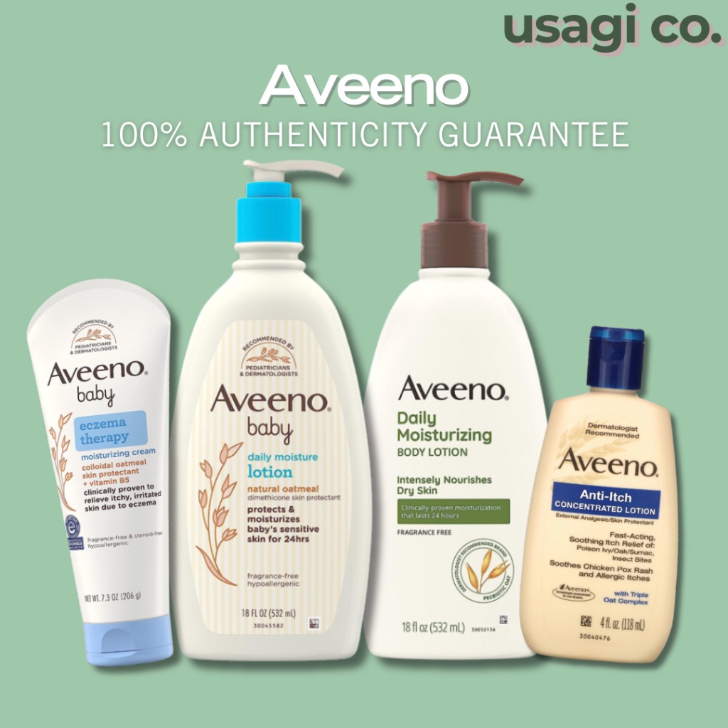 Aveeno Daily Moisturizing Lotion & Baby Eczema Care