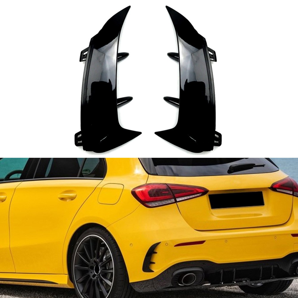 【Thời trang tự động】 bảo vệ và làm đẹp cho Mercedes CLA w177 của bạn với hãm xung phía sau Spoiler môi