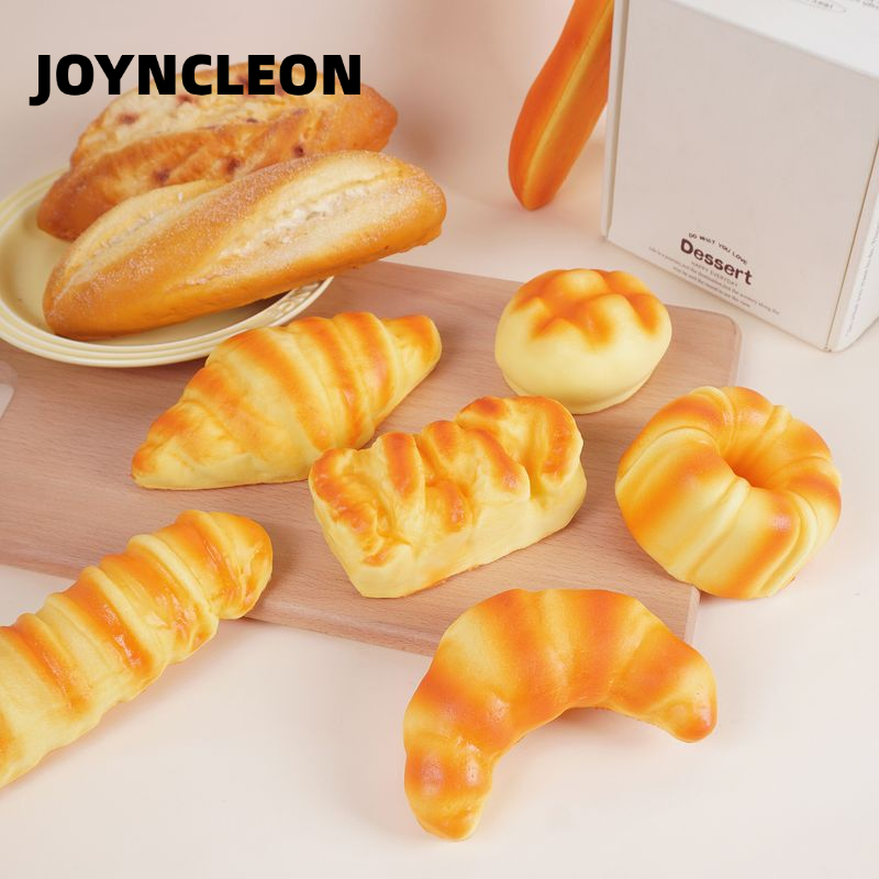 JOYNCLEON PU Bread Toys Recover Slowly Like True-Fake Food Bags Stress Relief For Adults ราคา 31 บาท*ส่งฟรี