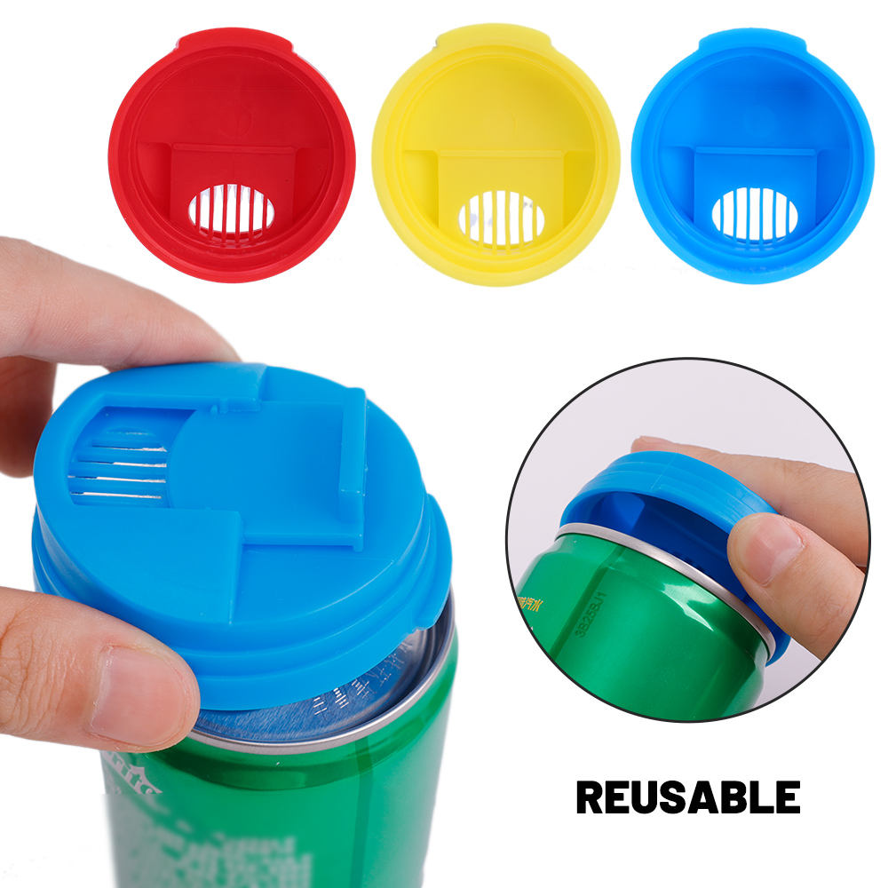 Silicone Beverage Juice Soda Can Lid Reusable Can Sealing Protection Cover