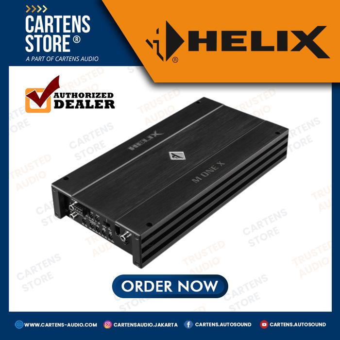 AMPLIFIER MONOBLOCK HELIX M-ONE X BY CARTENS STORE-Megavia store Harga 8,700,000 rupiah*Gratis Ongkir