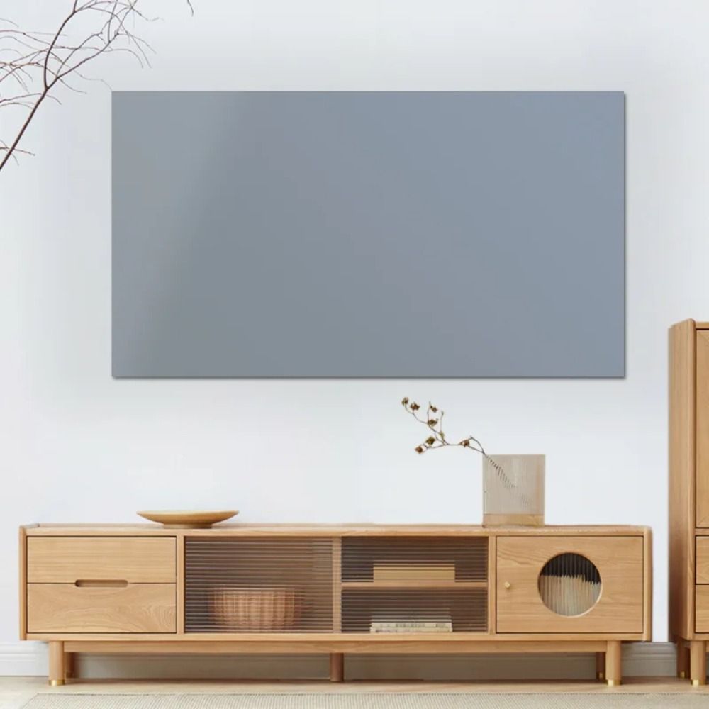 EMERRY Chống ánh sáng Màn hình máy chiếu HD 16:9 Màn chiếu Phụ kiện 4K Màn hình mềm gập lại Trong nhà