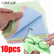 Chamois Eyeglasses Cleaner Microfiber Cloth - Lens, Screen Wipes