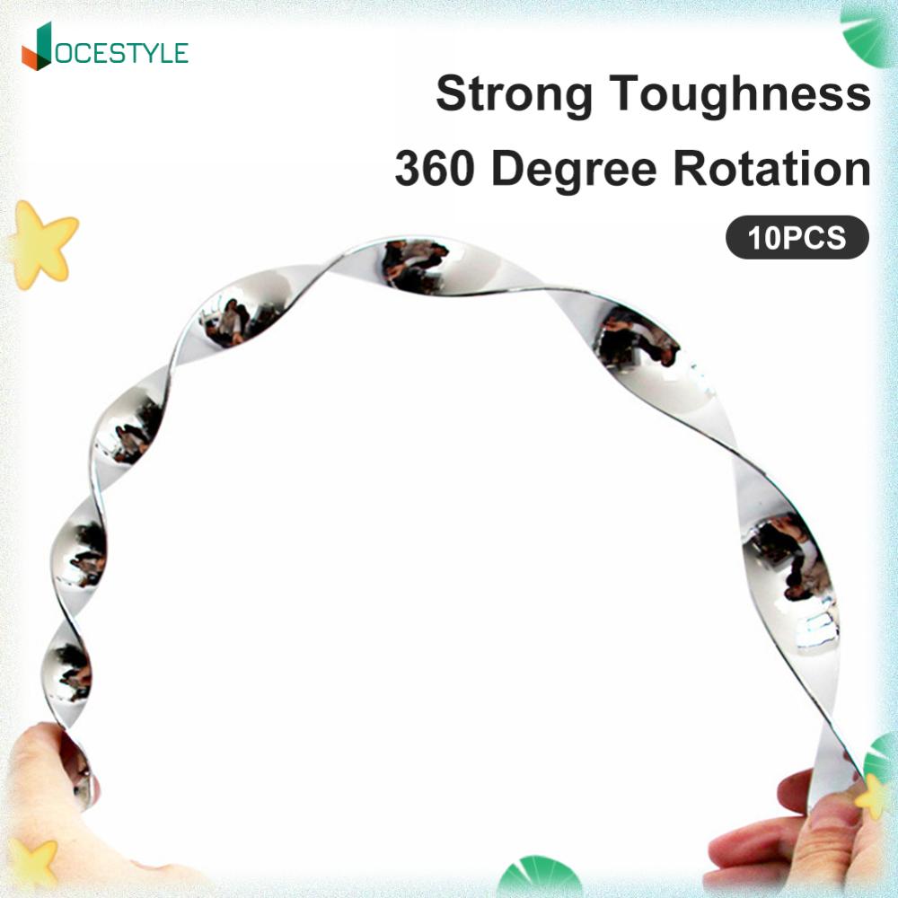 JOCESTYLE เครื่องดักแมลงไฟฟ้าสำหรับพื้นที่ชนบทและสวน ดีไซน์เกลียวสะท้อนแสง ปลอดภัย แขวนได้ 10 ชิ้น พร้อมไฟ UV ดักยุงและแมลง ราคา 75 บาท*ส่งฟรี