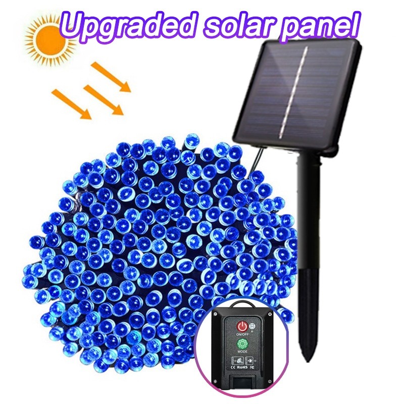 22M 200LED Solar Light String Outdoor LED Light Garden Waterproof Fairy Lights Christmas decorations Lights