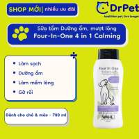 Sữa Tắm & Xả 4 Trong 1 Cho Chó Wahl Four In One Calming Formula - Làm Dịu Dưỡng Ẩm Chính Hãng 700ml
