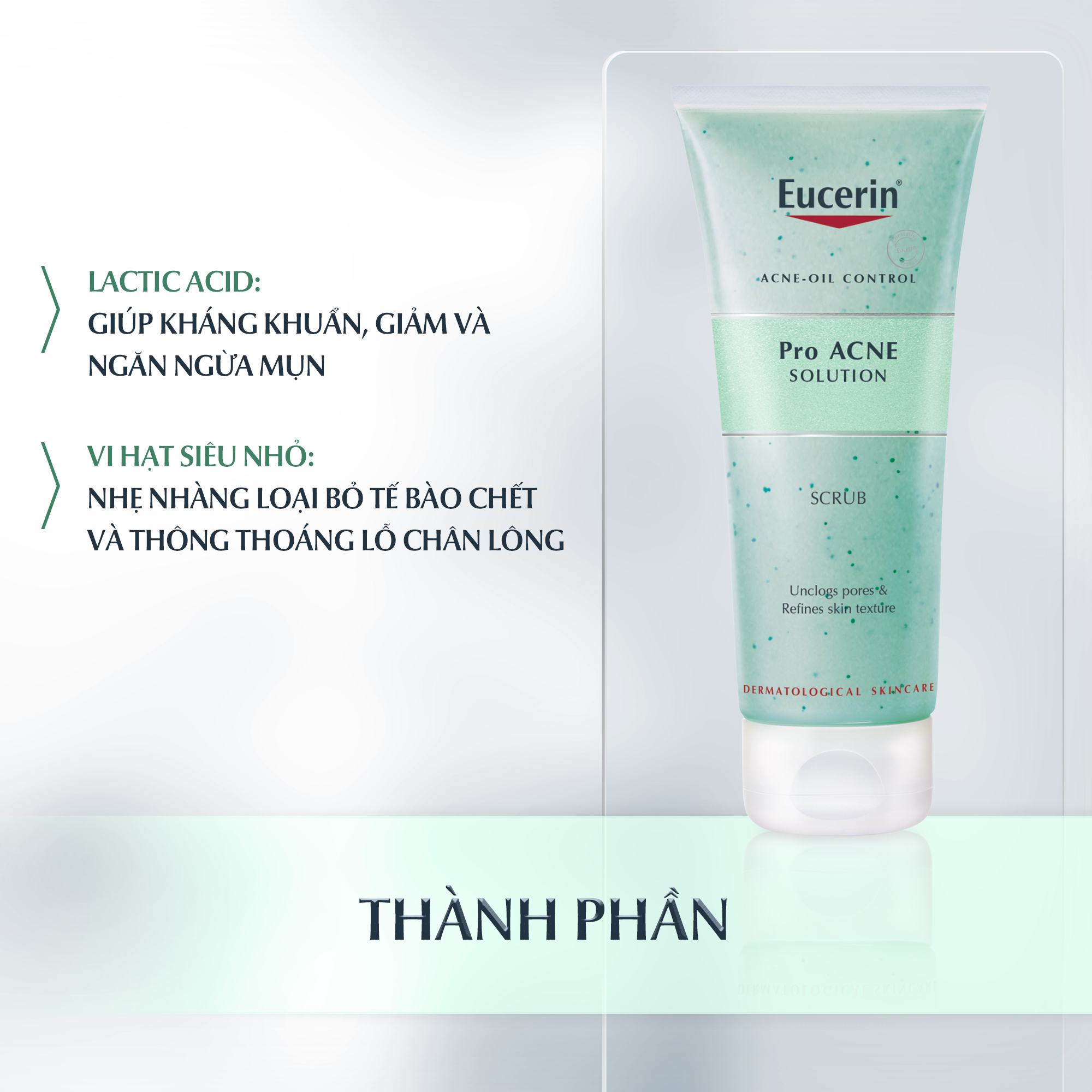 Tẩy Tế Bào Chết Eucerin Ngăn Ngừa Mụn Pro Acne Scrub 100ml -1 