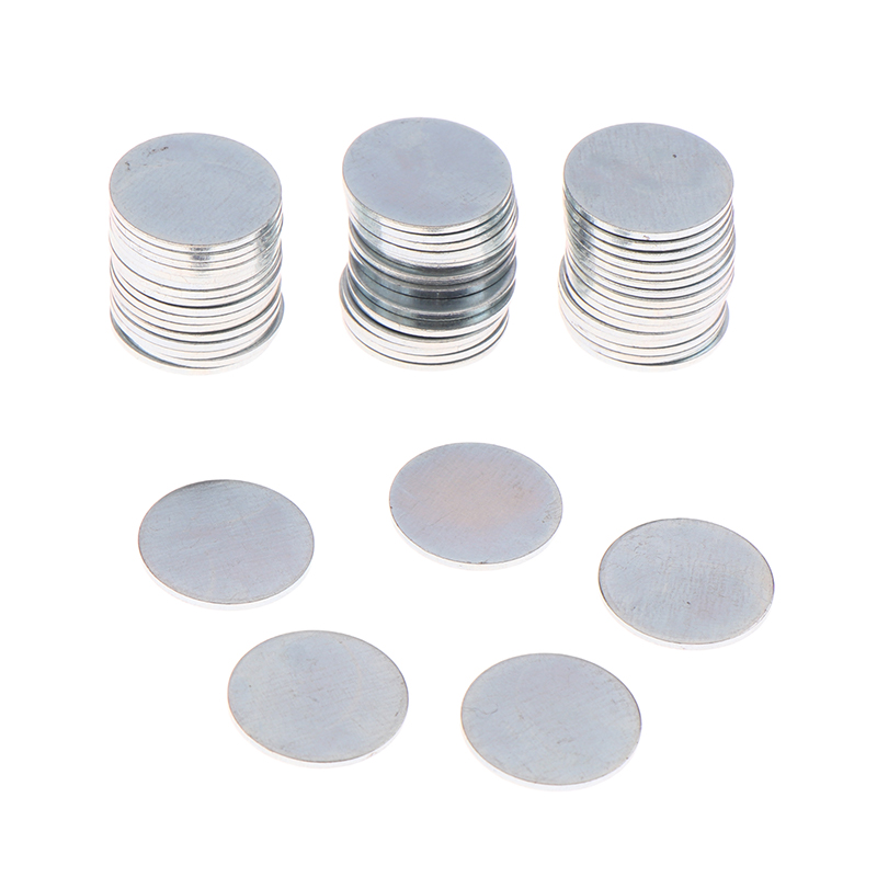 XINGHEC2 50 100pcs siêu mỏng Vòng mạ kẽm tấm sắt tấm cho DIY handmade làm cho phụ kiện