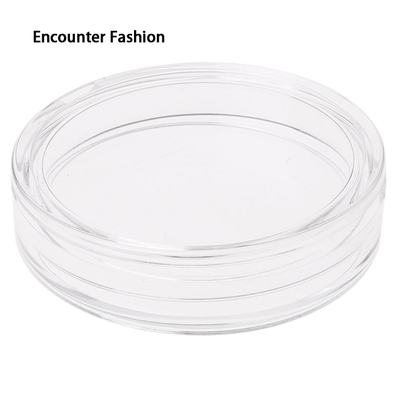 38.6mm transparent circular acrylic coin box for 2-ounce coins ราคา 11 บาท*ส่งฟรี