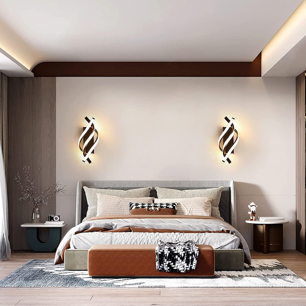Vintage Đèn LED Ốp tường năng lượng hiệu quả đèn cạnh giường ngủ sống phòng ngủ nghiên cứu ban công đèn ban đêm nhà thiết kế dán tường trang trí sconce
