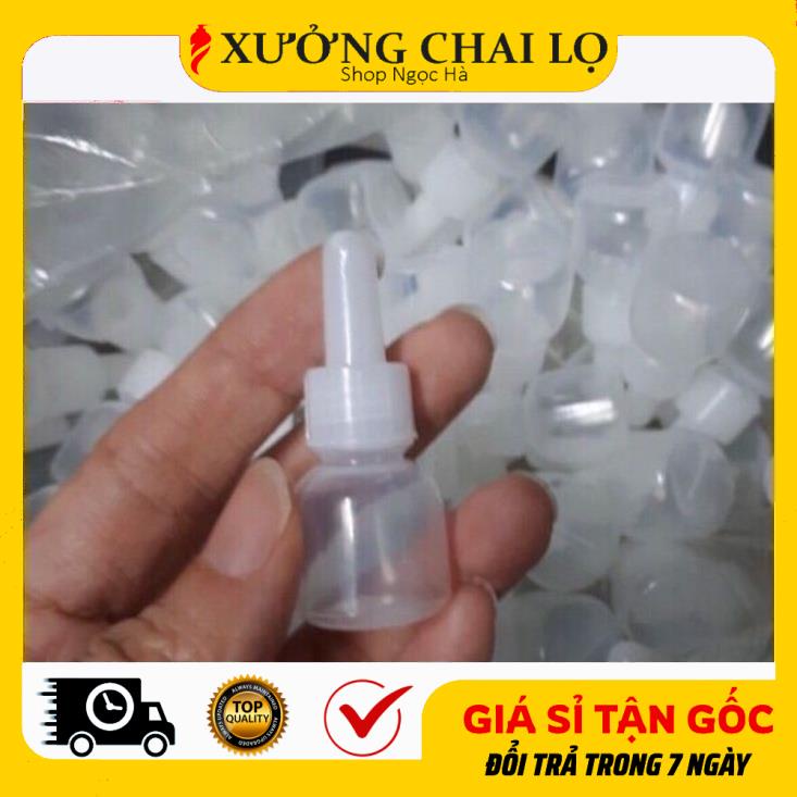 Chai Lọ nhỏ mắt 5ml 10ml 20ml thường , ống hút mụn, hút máu bầm