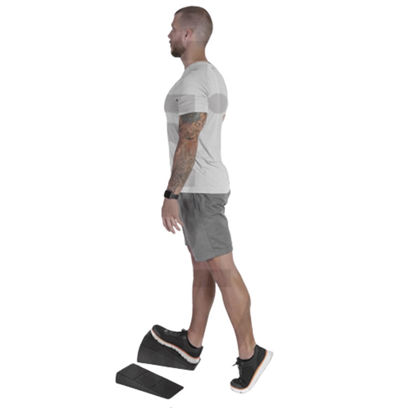 Squat Wedge for Yoga Wedge Stretch Boards ajustável antiderrapante do pé