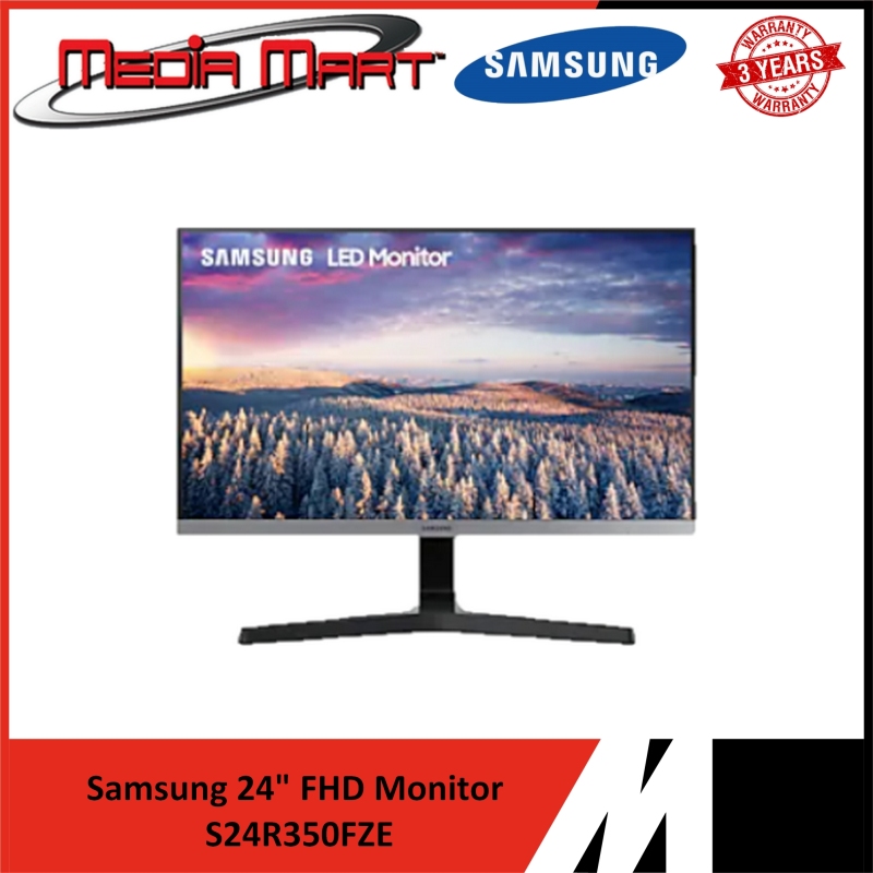 Samsung S24R350FZE 24 FHD Monitor with bezel-less design Singapore