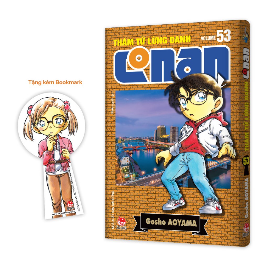 Truyện tranh Conan Bản nâng cấp - Tập 53 - Tặng kèm Bookmark - Thám tử lừng danh - NXB Kim Đồng
