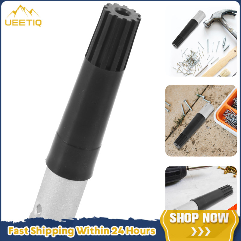 UEETIQ 1 Bộ Đầu Thay thế Cực nối dài Bộ dụng cụ sửa chữa đầu Bộ chuyển đổi chổi su cửa sổ