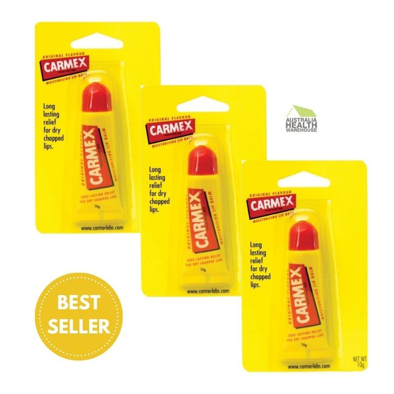 Buy Carmex Lip Balm Original Squeeze Tube 10g (3pcs) Singapore