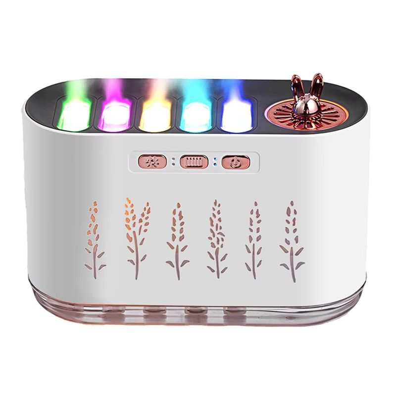 Silent Air Humidifier Silent Bedroom Aromatherapy Device with Dynamic Colorful Sprayer