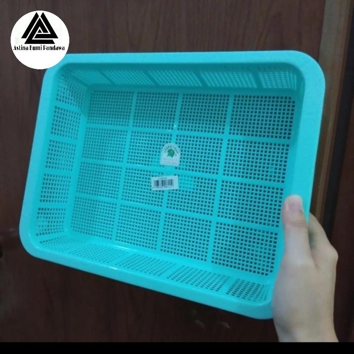 Keranjang Plastik Ramping | Persegi Panjang Harga 12,000 rupiah*Gratis Ongkir
