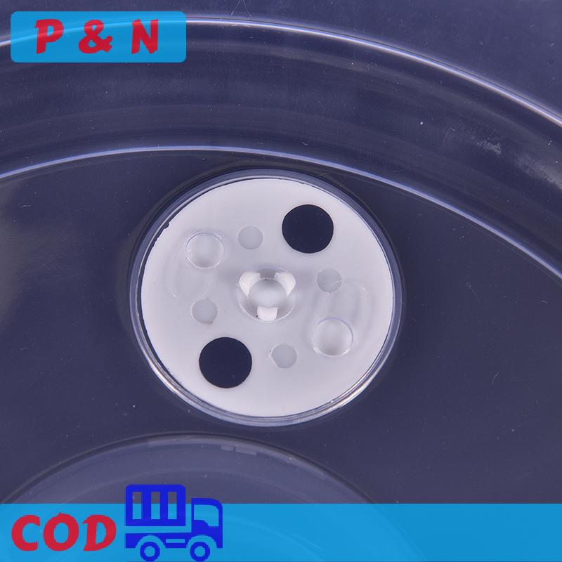 P&N Clear Microwave Plate Cover Food Dish Lid Ventilated Steam Vent Kitchen Cooking