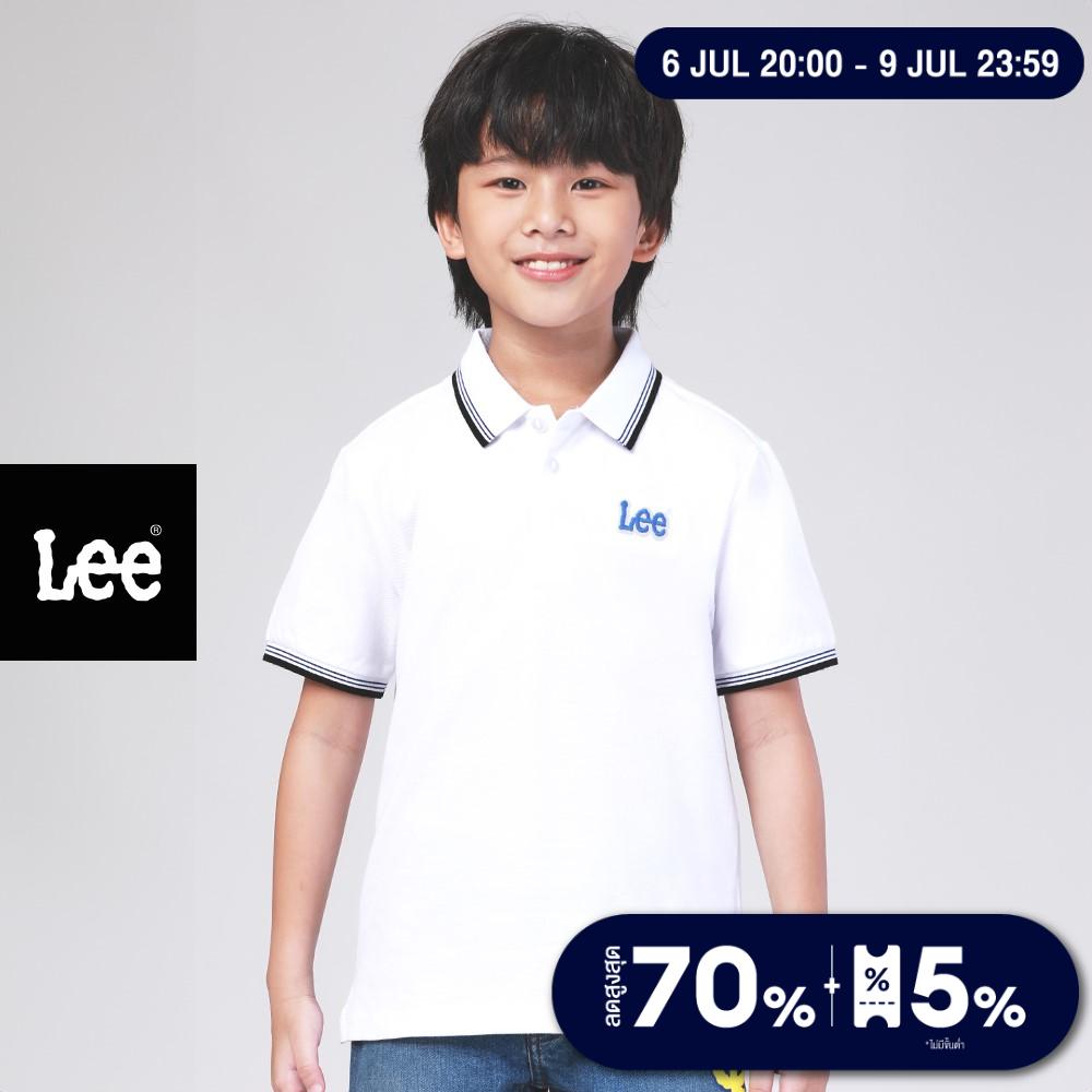 LEE KIDS เสื้อยืดโปโลเด็กผู้ชาย Regular รุ่น LK S524BPOLN47 ราคา 693 บาท*ส่งฟรี