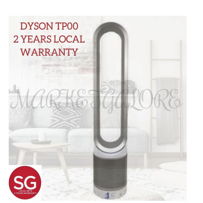 Dyson Pure Cool Purifier Tower Fan TP00 (White/Silver) 2 YRS LOCAL Singapore