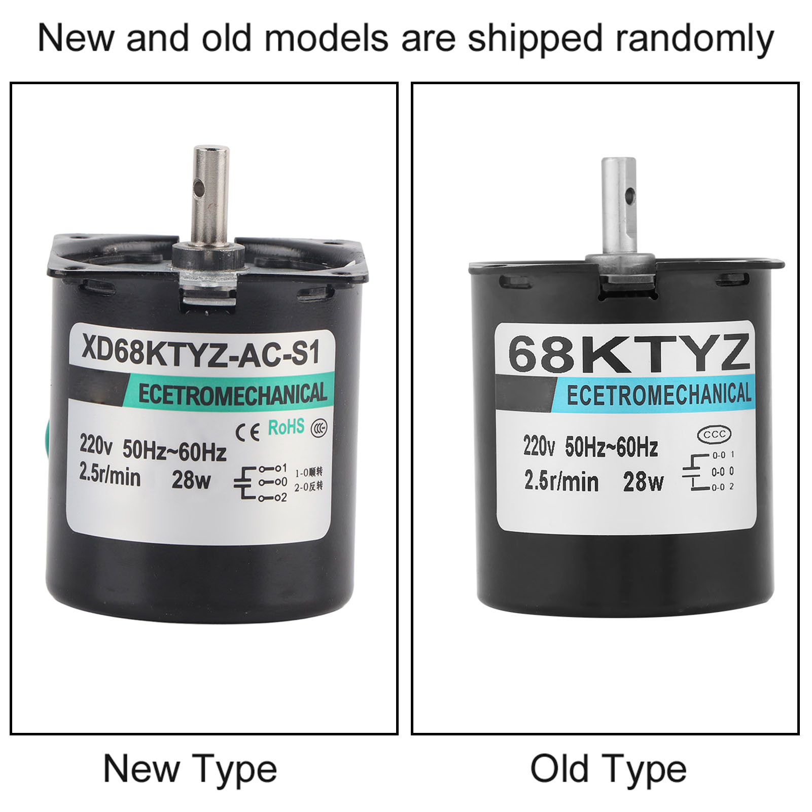 Zerone moteur synchrone 220v Moteur synchrone à aimant permanent AC220V