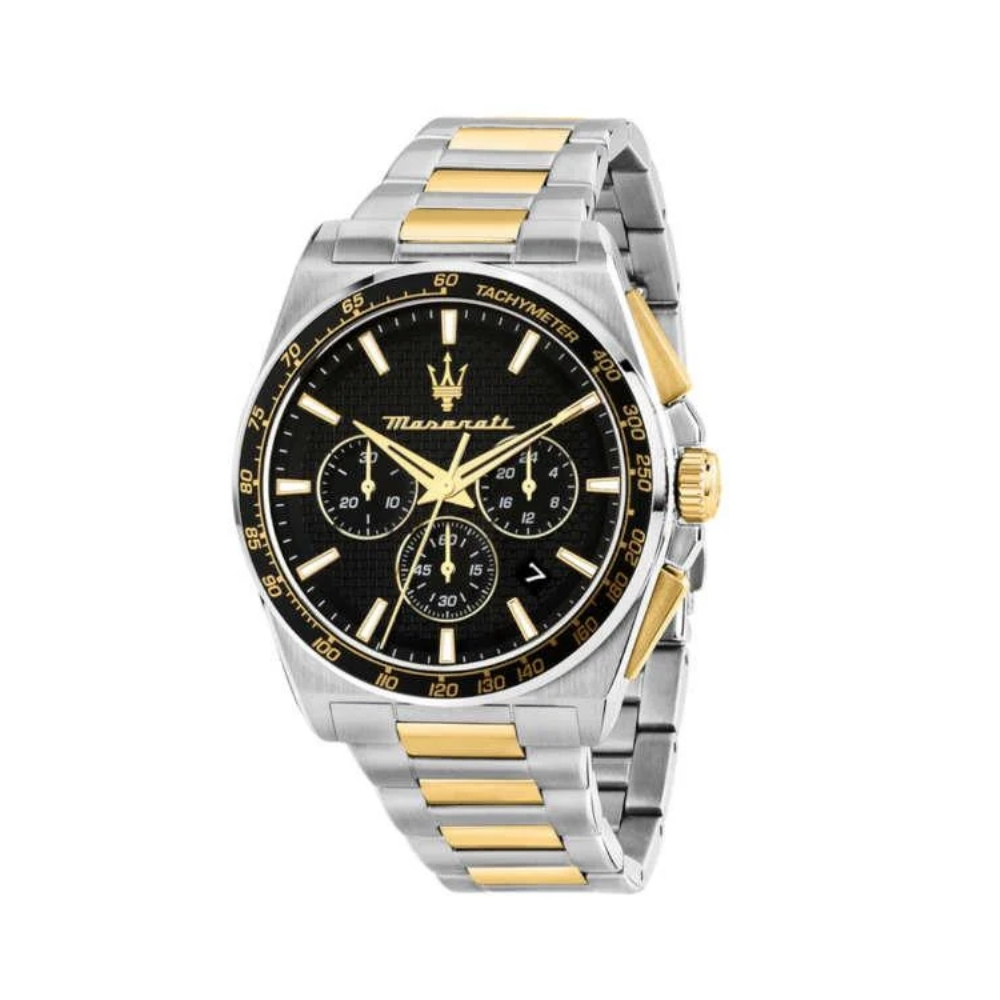 นาฬิกา Maserati Velocità Chronograph Quartz Watch Black 43 มม. R8873652003 นาฬิกาข้อมือผู้ชาย ราคา 13,280 บาท*ส่งฟรี