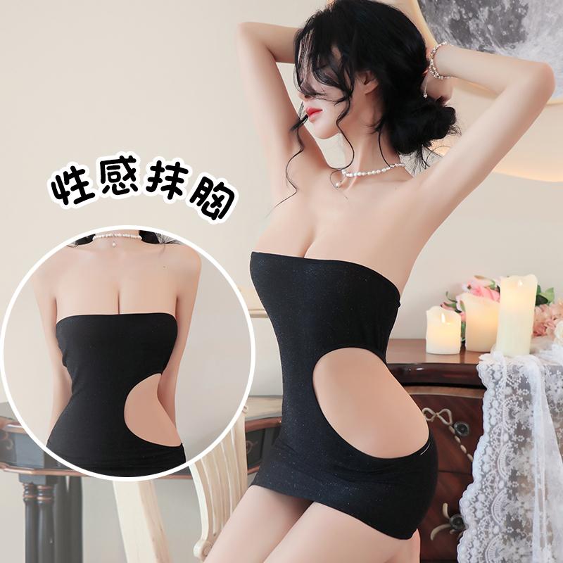 Đồ lót gợi cảm mới cho phụ nữ, trong suốt quây hộp đêm trang phục, đồng phục, quyến rũ bộ đồ quyến r