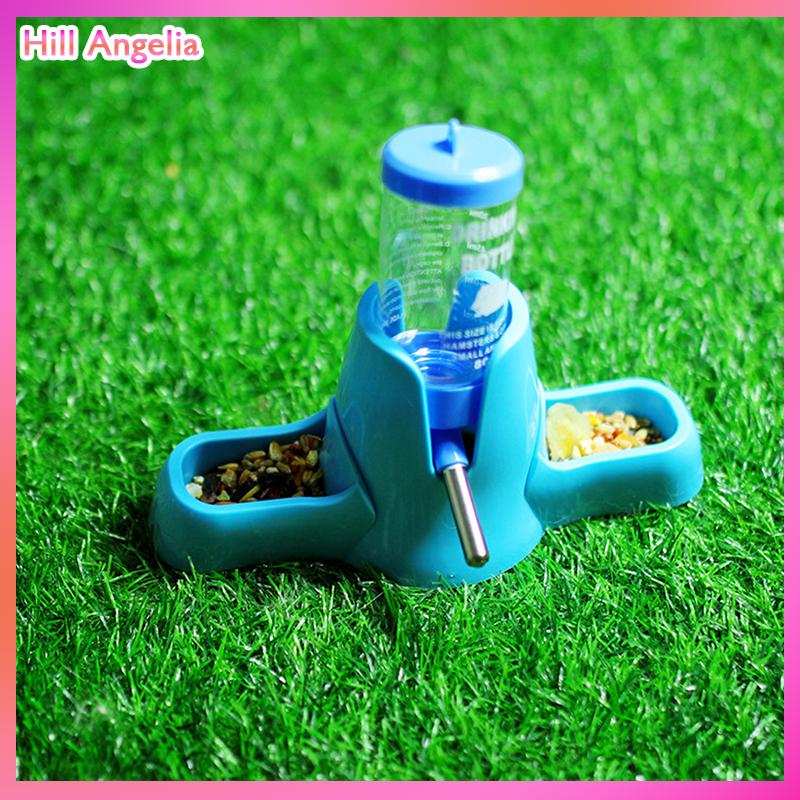 [Hill Angelia] Hamster chai nước động vật nhỏ phụ kiện tự động cho ăn thiết bị thực phẩm container Pet uống chai - 7