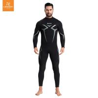 LORDWEY & ZCCO 3mm Neoprene Wetsuits Men Women One Pieces Diving Surfing Swimming Suits Keep Warm Water Sports Long Sleeves Diving Boating Suit