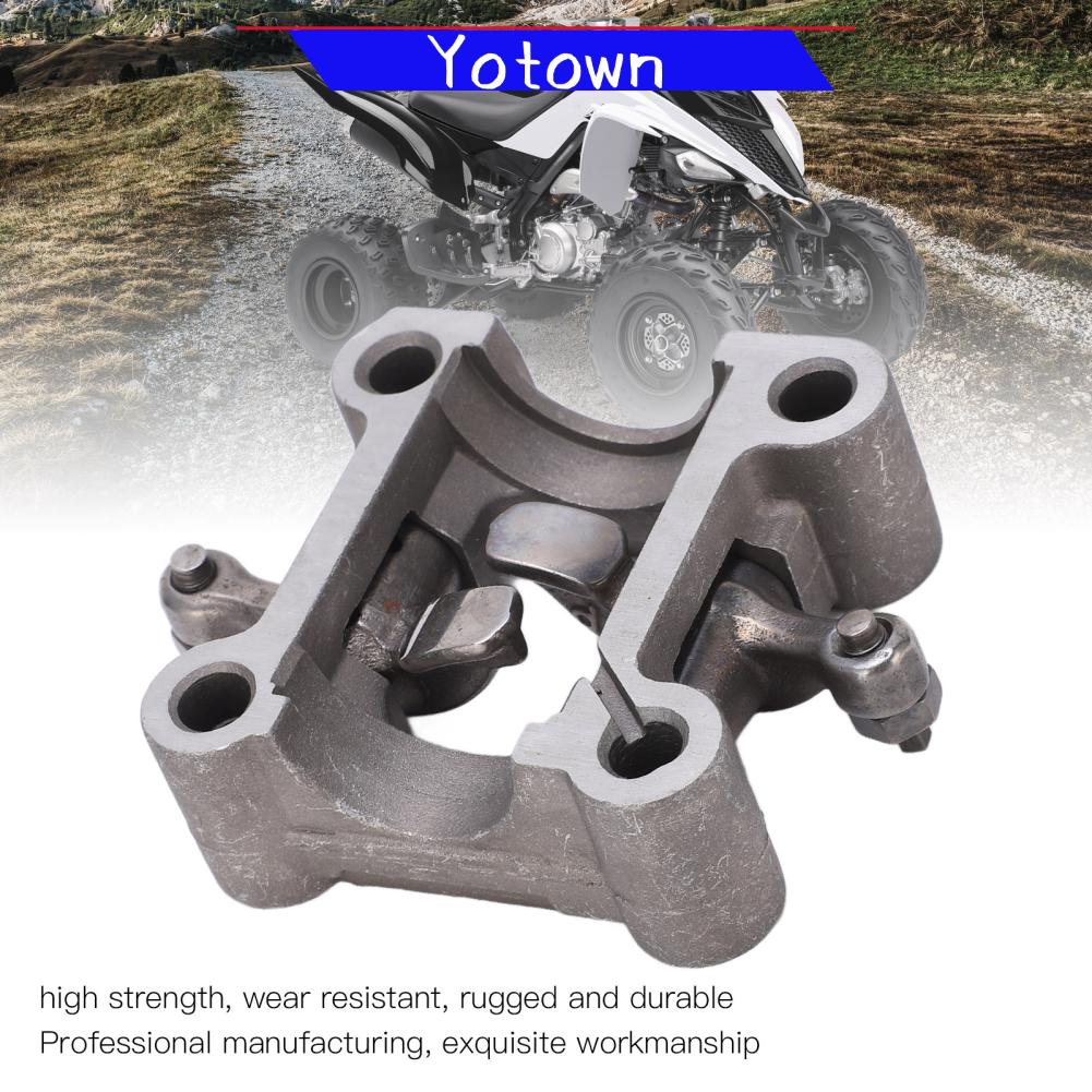 Yotown Lắp ráp giá đỡ cánh tay Rocker Kim loại ổn định chắc chắn Chống mài mòn Động cơ cường độ cao Giá đỡ cánh tay Rocker Giá đỡ trục cam cho xe tay ga GY6‑50 60 80