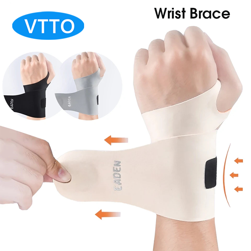 VTTO 1PC Wrist Support Splint Wrist Brace Protector Band Tendon Sheath Pain Relief Arthritis Carpal Tunnel Sprain Tendinitis Wristband