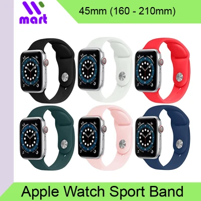 Sport Band for Apple Watch Series 7, Soft Silicone Strap for iWatch 7 ( 41mm / 45mm )