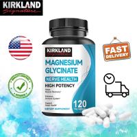 KIRKLAND Magnesium Glycinate Capsules support muscle recovery heart health immune system stress relief and improved sleep