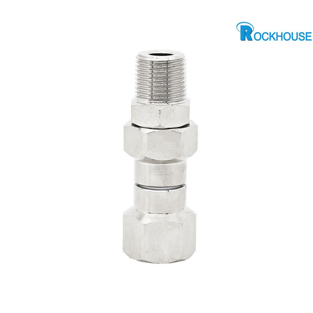 【Rockhouse】 High Pressure Stainless Steel 360 Degree Swivel Connector for Washer 4500 PSI [New Products] ราคา 254 บาท*ส่งฟรี