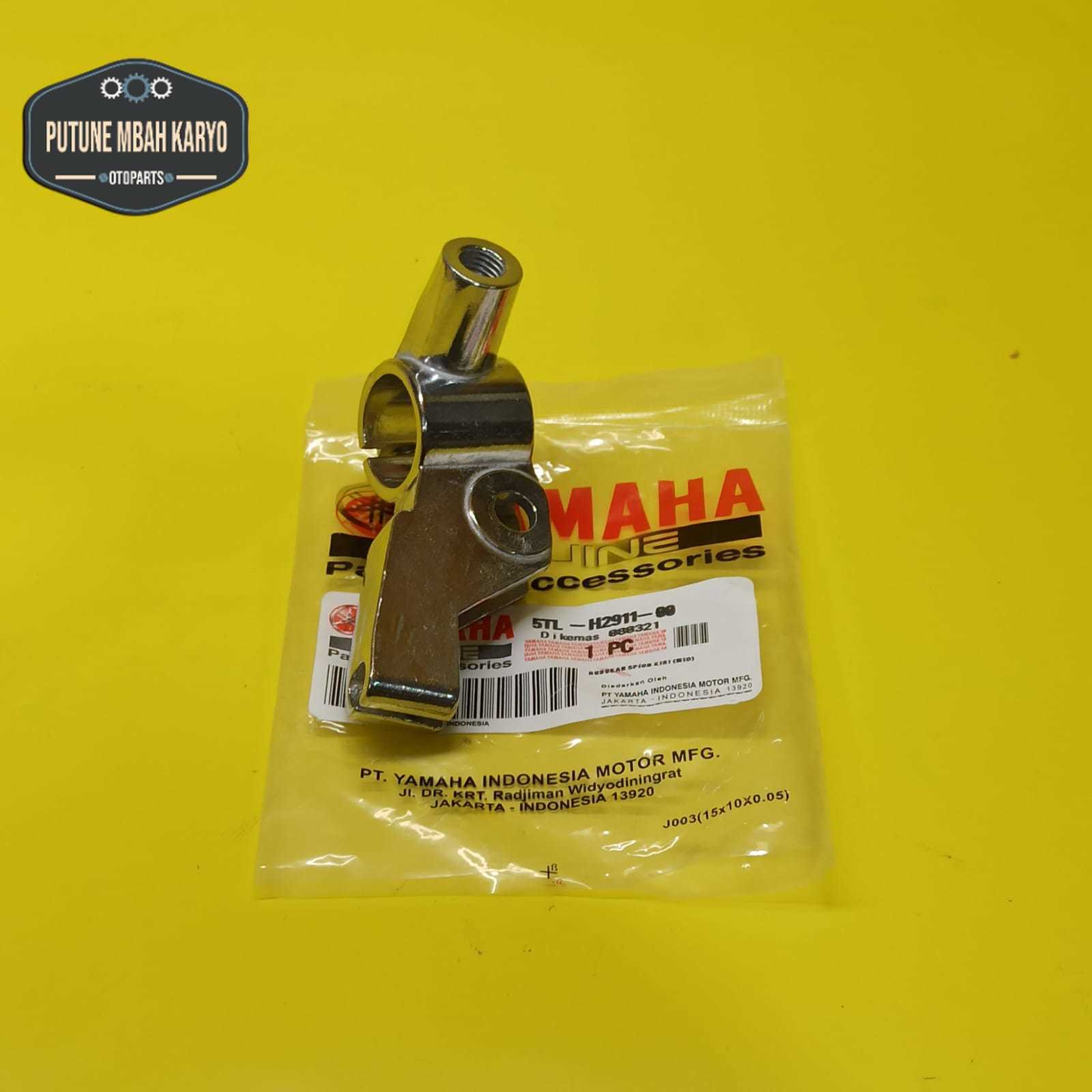 Dudukan Handle Spion Kiri Yamaha Mio Sporty Smile Soul Nouvo Fino Karbu 5TL Harga 17,750 rupiah*Gratis Ongkir