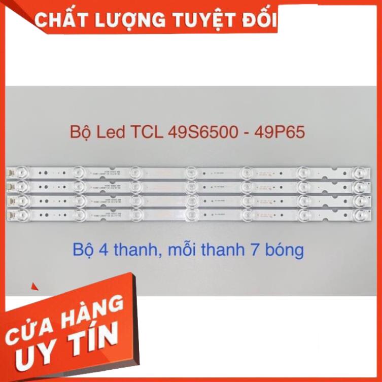 [Mới] Bộ Led Tivi TCL 49 S6500 - P65 (4 Thanh)