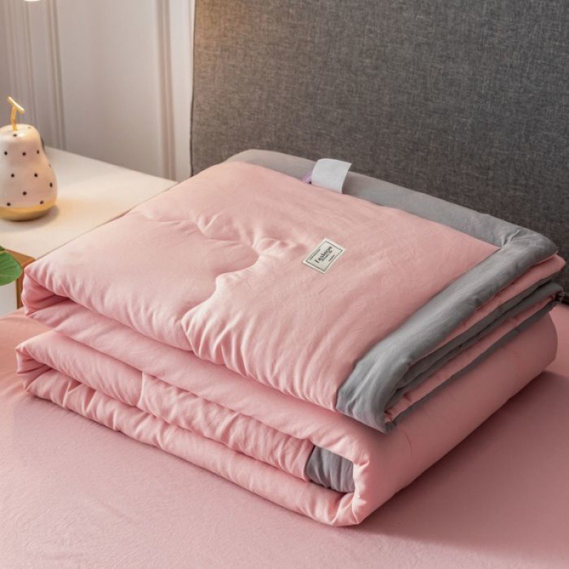 Chăn điều hòa mùa hè cotton làm mát chất liệu mềm mại và thoáng khí kích thước 2mx 2m3