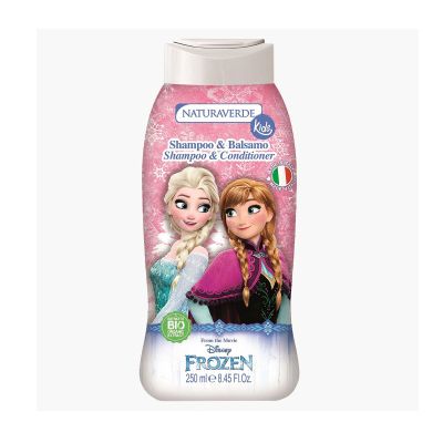 Dầu gội và dưỡng tóc trẻ em hương xạ hương và hoa bắp Frozen Sodico
