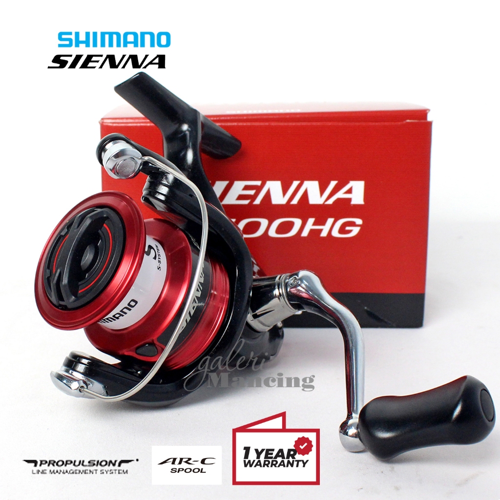 harga reel shimano sienna 2500rd FG Longs Bait and Tackle or fishermen with a small budget Shimano Sienna 2500FD Spinning Reel