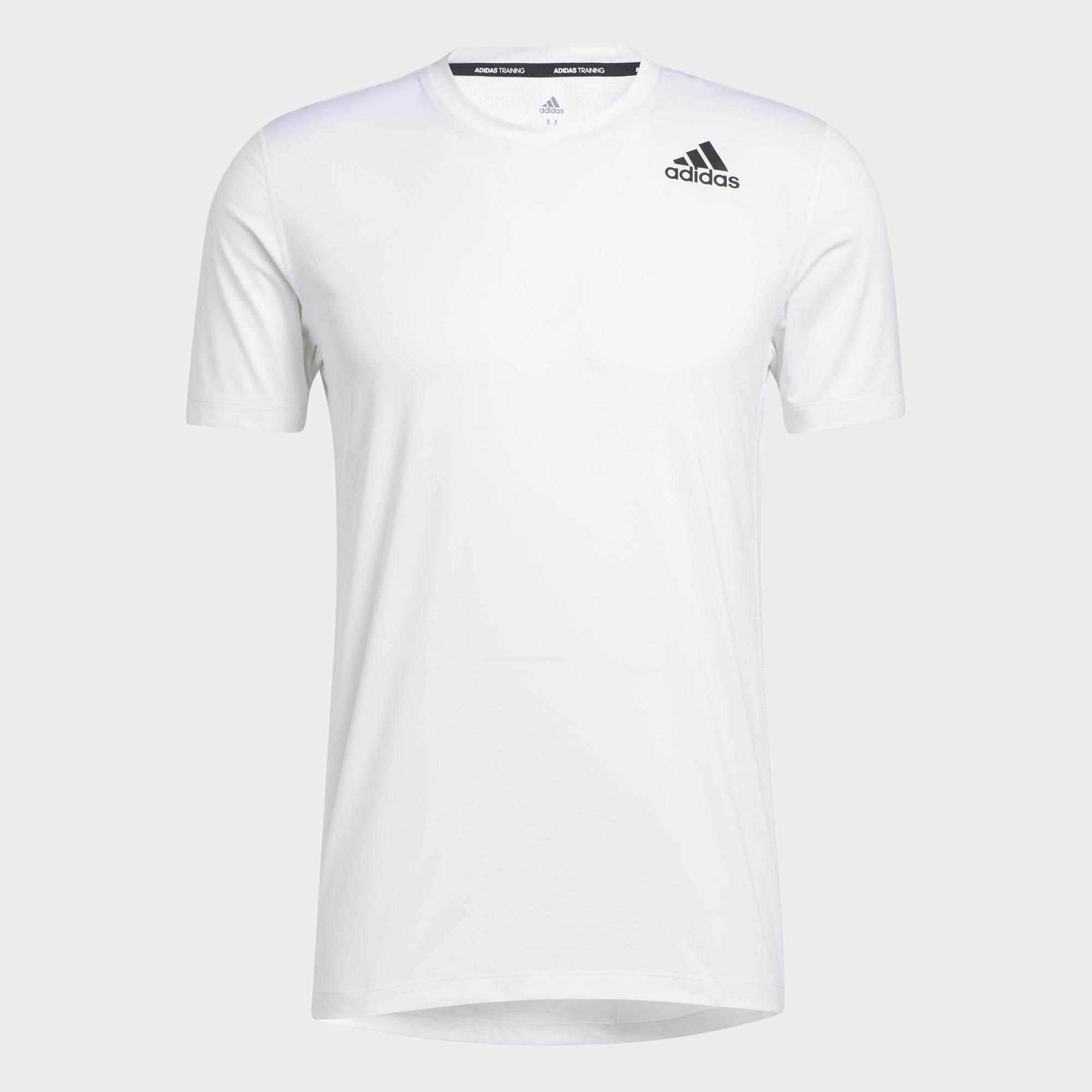 adidas Tập luyện Áo Thun Fitted Techfit Nam trắng GL9882