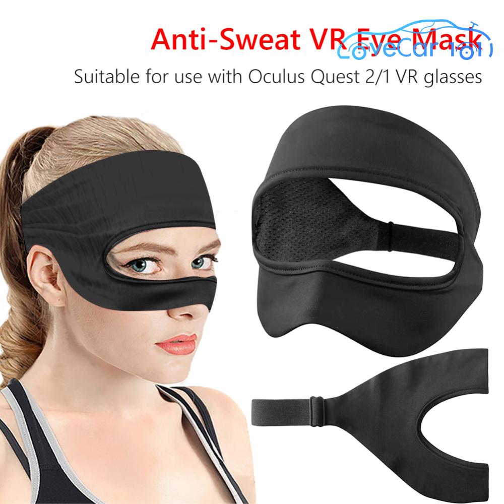 For Oculus Quest 2 VR Glasses Sweat Band Eye Mask with Adjustable Buckle ราคา 104 บาท*ส่งฟรี