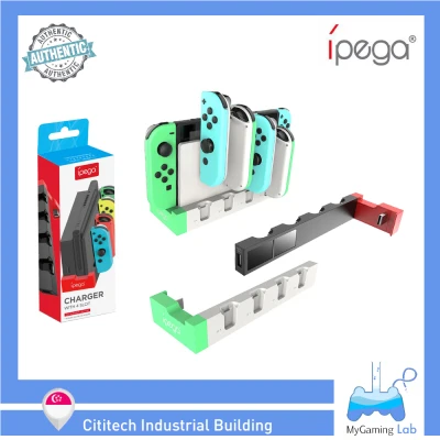 [SG Wholesaler] PG-9186 Ipega Nintendo Switch Joy-Con Controller Charging Dock Charger Stand
