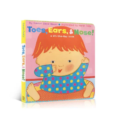 [SG Stock] Toes Ears & Nose Flap Book Children Story Book Board Book Toddler Kids TOT HATCH READER