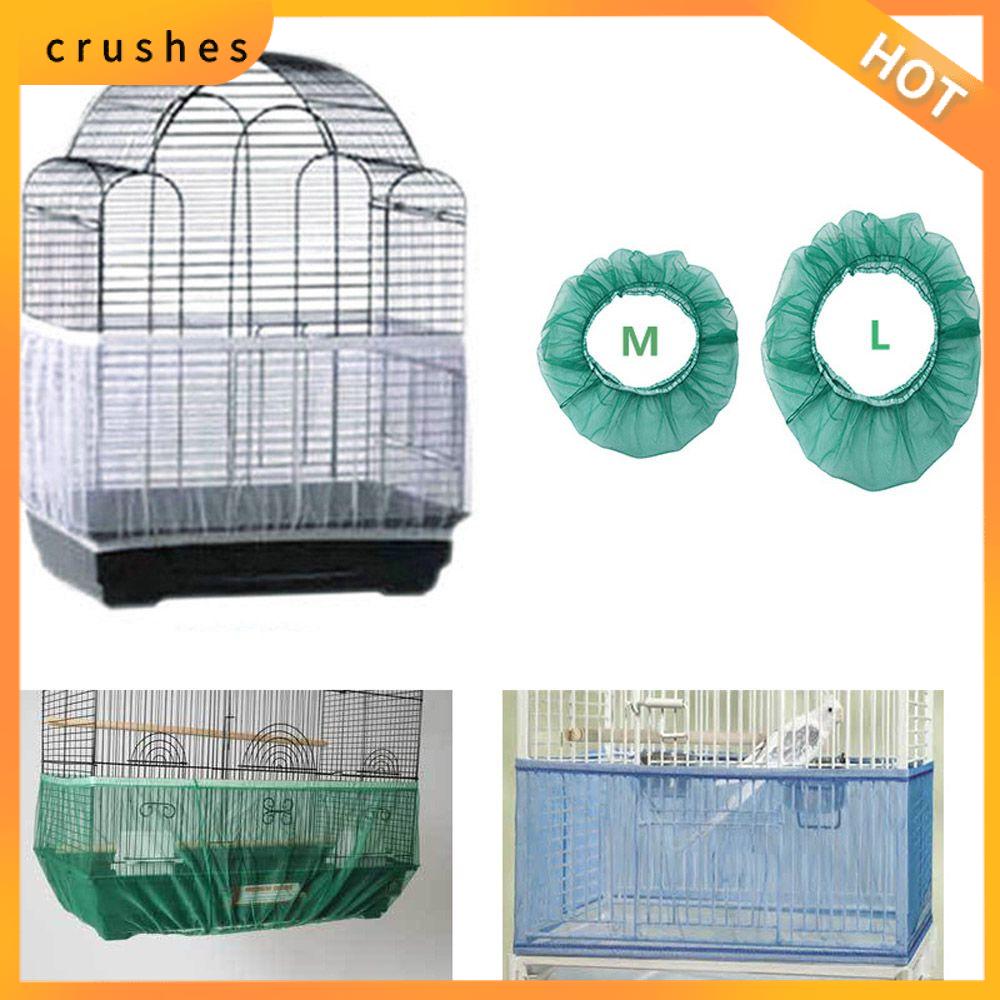 CRUSHES Sân vườn Nguồn cung cấp cho chim Phụ kiện lồng chim Bìa lồng chim Lưới lồng chim Lưới nylon Lưới bảo vệ