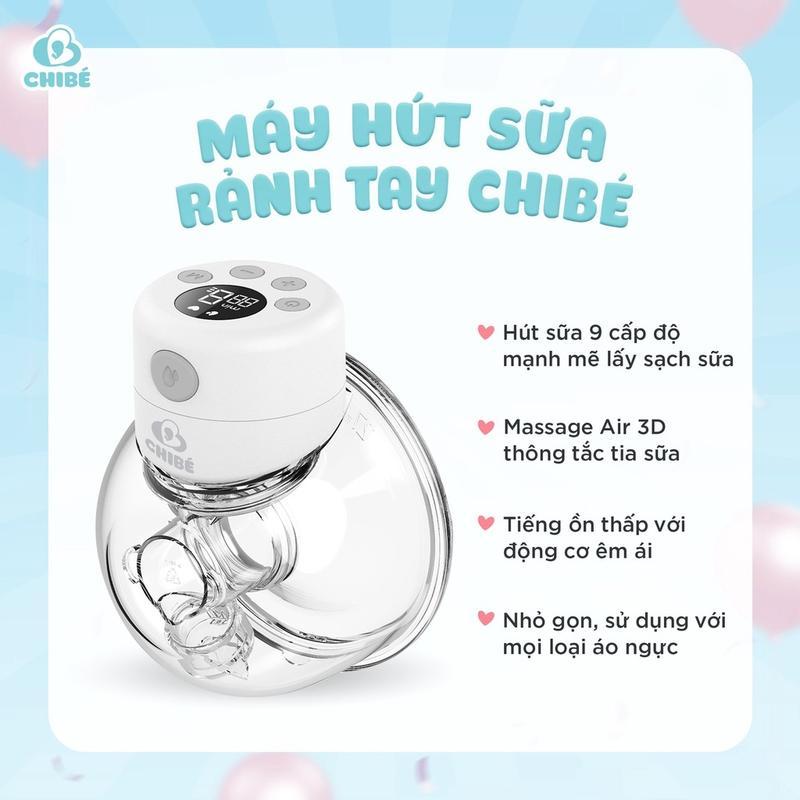 Máy hút sữa rảnh tay không dây CHIBE CB019